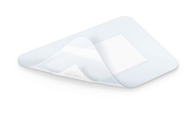 Пов’язка плівкова прозора з абсорбуючою подушечкою Cosmopor® Transparent 5см x 7,2см  5шт/упаковка