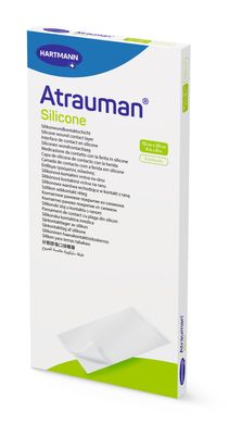 Пов'язка атравматична Atrauman® Silicone / Атрауман Силікон 10см х 20см 1шт