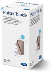 Тугий бинт короткої розтяжності Pütter® binde / Пюттер бінде 12см х 5м 1шт