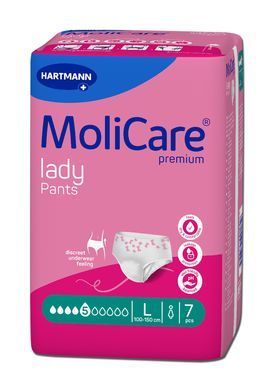 Труси поглинаючі для жінок MoliCare&reg; premium lady Pants 5 крапель L 7шт/пак