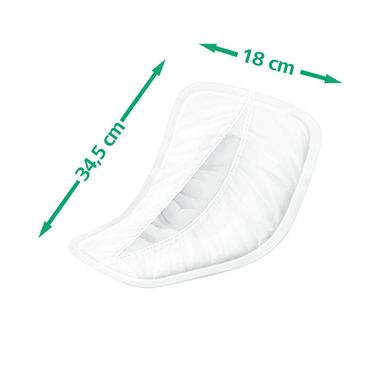Прокладки урологічні для чоловіків, V-подібної форми з манжетами для захисту від протікання MoliCare® Premium MEN PAD 5 крапель 14шт/пак