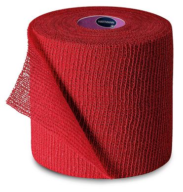 Бинт когезивний фіксуючий Peha-haft® Color red / Пеха-хафт колор червоний 8см x 20м 1шт