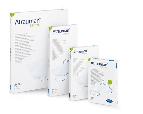 Пов'язка атравматична Atrauman® Silicone / Атрауман Силікон 7,5см х 10см 1шт