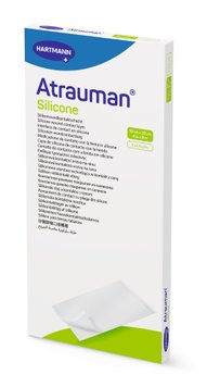 Пов'язка атравматична Atrauman® Silicone / Атрауман Силікон 10см х 20см 1шт