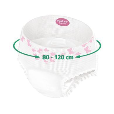 Труси поглинаючі для жінок MoliCare&reg; premium lady Pants 7 крапель M 8шт/пак