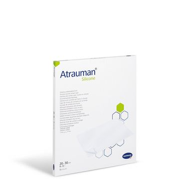 Пов'язка атравматична Atrauman® Silicone / Атрауман Силікон 20см х 30см 1шт