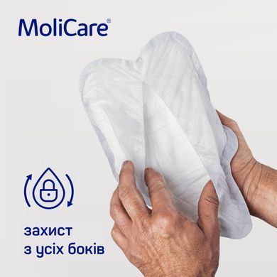 MoliCare&reg; Premium MEN PAD 5 крапель &mdash; чоловічі абсорбуючі прокладки V-подібної форми з манжетами, 14 шт