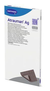 Пов'язки, просочені сріблом Atrauman Ag 10см х 20см 10шт