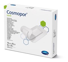 Пов`язка пластирна Cosmopor® steril / Космопор стеріл 15 см х 15 см 1шт
