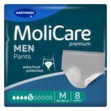 Труси поглинаючі для чоловіків MoliCare&reg; Premium MEN PANTS 5 крапель M 8шт