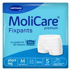 Еластичні штанці для фіксації прокладок короткі MoliCare® Premium Fixpants M 5шт