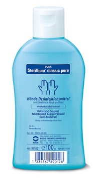 Засіб для дезінфекції шкіри рук Sterillium® classic pure (Стерилліум класік пур) 100мл