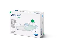 Пов'язка сорбційна Zetuvit® Plus / Цетувіт Плюс 15см х 20см 1шт