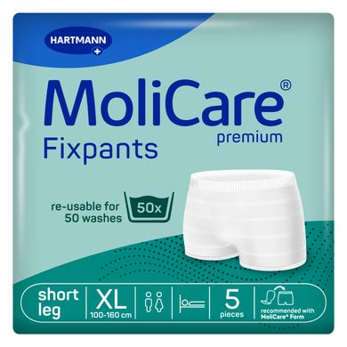 Еластичні штанці для фіксації прокладок короткі MoliCare® Premium Fixpants XL 5шт