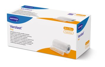 Бинт з цинковою масою, повздовжньо еластичний Varolast® Plus / Вароласт Плюс 10см х 10м 1шт