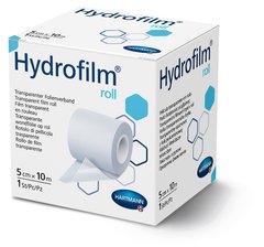 Пов’язка плівкова прозора Hydrofilm® Roll / Гідрофілм Ролл 5см х 10м 1шт