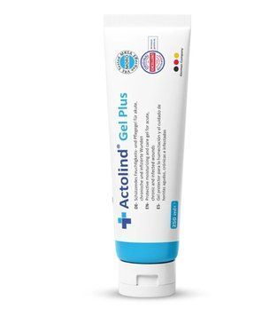 Actolind&reg; Gel Plus 250 мл, захисний зволожувальний гель для догляду за гострими, хронічними та інфікованими ранами