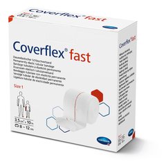 Постійно еластичний трубчастий бинт Coverflex® fast / Коверфлекс фаст Розмір 1, 3,5cм x 10м