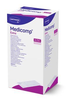 Серветки з нетканого матеріалу Medicomp&reg; extra 10см х 20см, 2шт. в пакунку