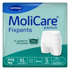 Еластичні штанці для фіксації прокладок подовжені MoliCare® Premium Fixpants XL 5шт