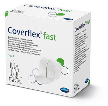 Постійно еластичний трубчастий бинт Coverflex® fast / Коверфлекс фаст Розмір 2, 5cм x 10м