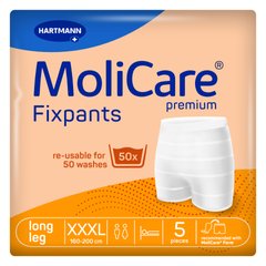 Еластичні штанці для фіксації прокладок подовжені MoliCare® Premium Fixpants XXXL 5шт