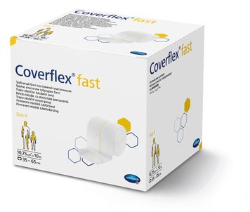 Постійно еластичний трубчастий бинт Coverflex® fast / Коверфлекс фаст Розмір 4, 10,7cм x 10м