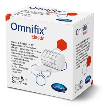 Пластир еластичний фіксуючий на нетканій основі Omnifix® Elastic / Омніфікс Еластік 5см х 10м 1шт