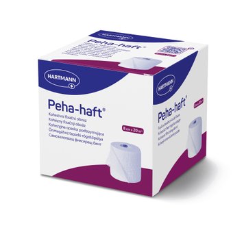 Бинт когезивний фіксуючий Peha-haft® / Пеха-хафт 8см х 20м 1шт