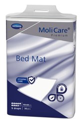 Пелюшка поглинаюча гігієнічна з СУПЕРАБСОРБЕНТОМ MoliCare® Premium Bed Mat 9 крапель 60x60 см 30шт/пак