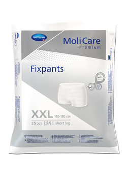 Еластичні штанці для фіксації прокладок короткі MoliCare Premium Fixpants / Молікар Преміум Фікспантс XXL 1шт