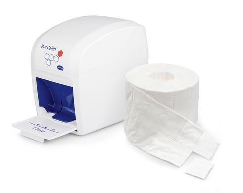 Тампони з целюлози в рулоні Pur-Zellin&reg; 4 х 5 см 11 шарів 500шт/рулон