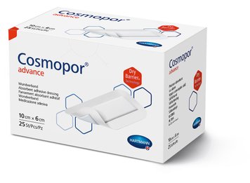 Пов'язка пластирна Cosmopor® advance / Космопор адванс 10см x 6см  1шт