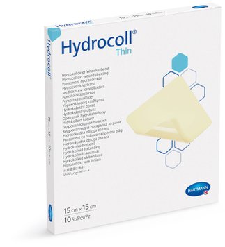 Пов’язка гідроколоїдна Hydrocoll® Thin / Гідроколл тін 15см х 15см 1шт