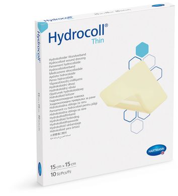 Пов’язка гідроколоїдна Hydrocoll® Thin / Гідроколл тін 15см х 15см 1шт