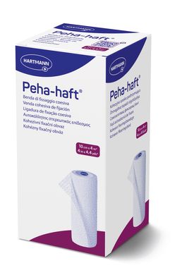 Бинт когезивний фіксуючий Peha-haft® / Пеха-хафт 10см х 4м 1шт