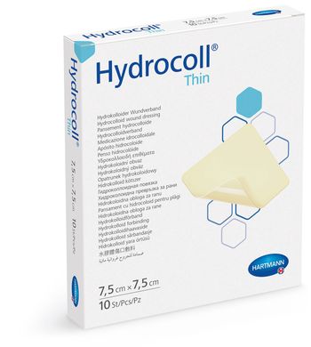 Пов’язка гідроколоїдна Hydrocoll® Thin / Гідроколл тін 7,5см х 7,5см 1шт