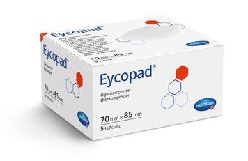 Пов'язки для очей Eycopad&reg; 70 мм х 85 мм, нестерильні, 5 шт. в уп.