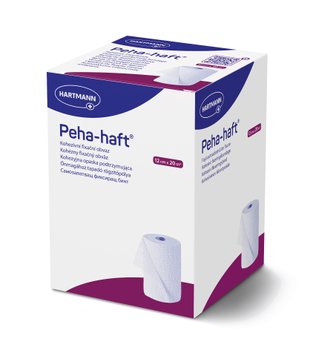 Бинт когезивний фіксуючий Peha-haft® / Пеха-хафт 12см х 20м 1шт