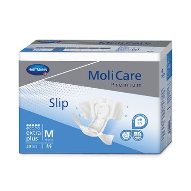 Підгузки для дорослих, які страждають на нетримання MoliCare Premium Slip extra plus M 30шт/пак
