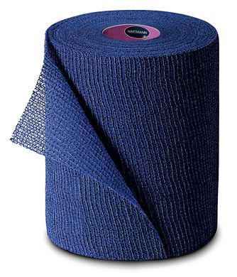 Бинт когезивний фіксуючий Peha-haft® Color blue / Пеха-хафт колор синій 10см x 20м 1шт