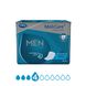 Прокладки урологічні для чоловіків, V-подібної форми з манжетами для захисту від протікання MoliCare® Premium MEN PAD 4 краплі 14шт/пак